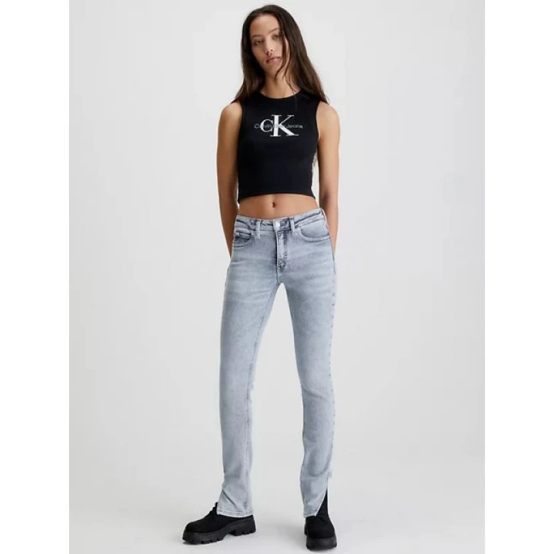 Γυναικείο Skinny Τζιν Γκρι Calvin Klein J20J221448-1BZ