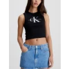 CALVIN KLEIN ARCHIVAL MONOLOGO RIB TANK TOP Ck Black J20J221521