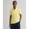 GANT Women''s Sunfaded Pique Polo Shirt lemonade yellow 4203206