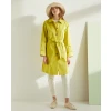 YERSE WATER-REPELLENT RAINCOAT WITH COLLAR pistachio 38600