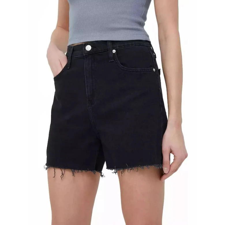 CALVIN KLEIN MOM SHORT Denim Black J20J220642