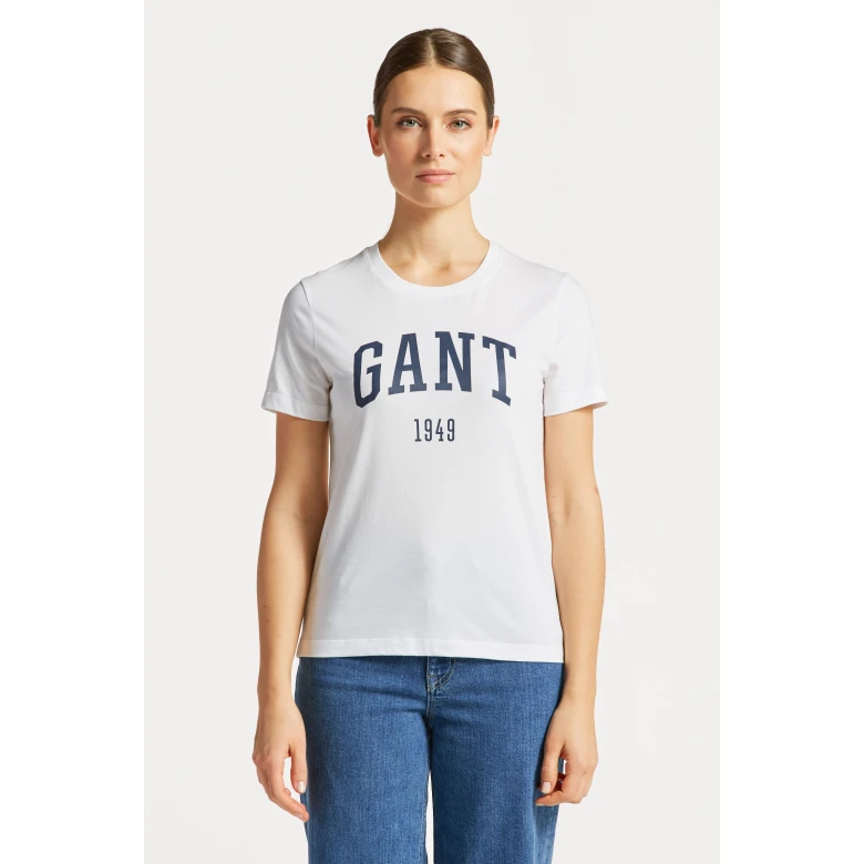 GANT Logo ss T-shirt white 4200670