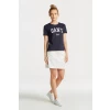 GANT Logo ss T-shirt gentle blue 4200670