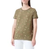 TOM TAILOR T-shirt printed circles olive 1031764