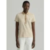 GANT Polo Icon G Stripe dark khaki 4201218