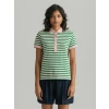 GANT Polo Icon G Stripe lavish green 4201218