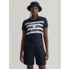 GANT T-shirt striped printed evening blue 4200230