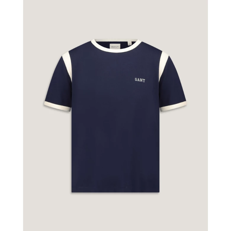 GANT Ringer T-Shirt classic blue 4200877