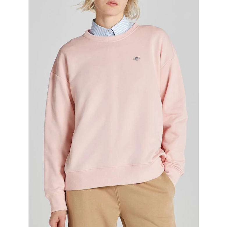 Gant Γυναικείο Φούτερ Lightpink