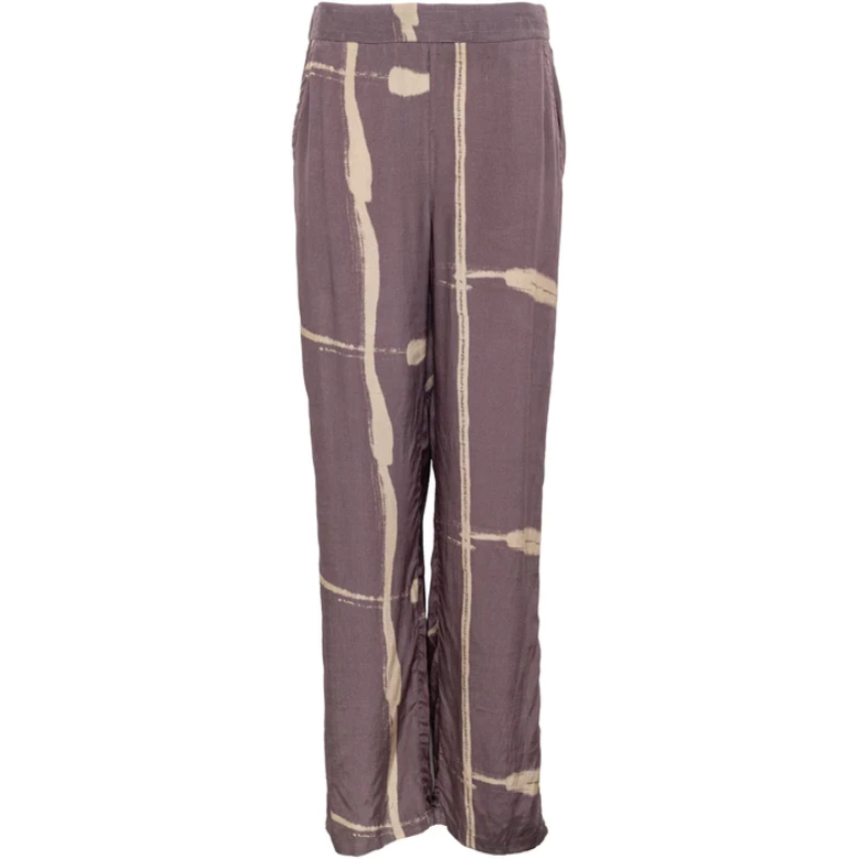 DAHLIA PANTS - TIE DYE PURPLE