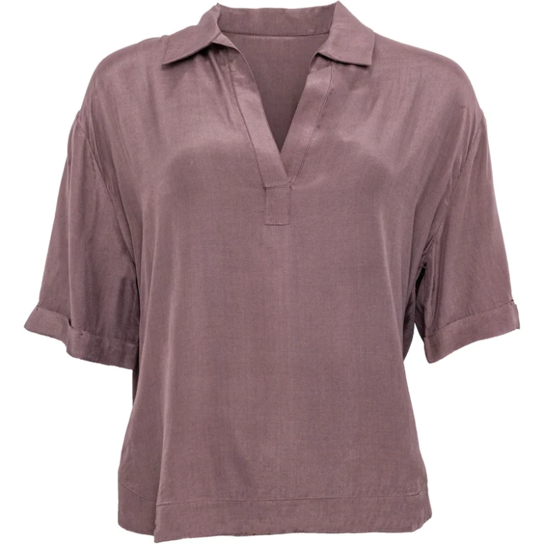 HEATHER BLOUSE - DEEP PURPLE