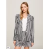 GINGHAM CHECK SLIM FIT BLAZER