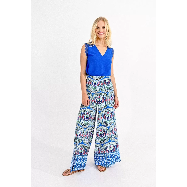 PRINTED PALAZZO PANTS