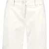 RED BUTTON Smart Chino Shorts off white 4176