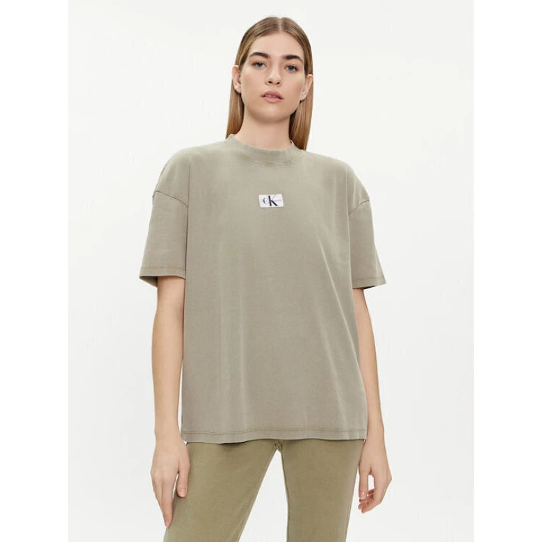 Calvin Klein Γυναικείο T-shirt Πράσινο